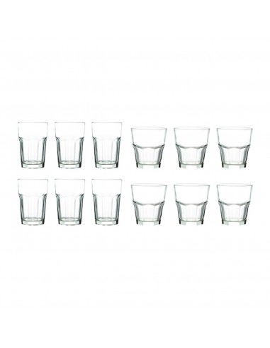 MANHATTAN 12 PIECE TUMBLER SET