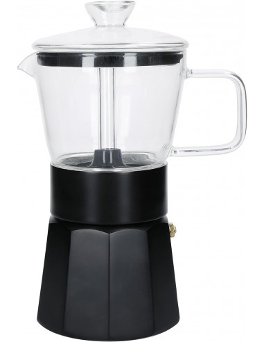 LC VERONA GLASS ESPRESSO MAKER 6 CUP...