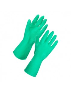 NITRILE GLOVES GREEN SIZE 9...