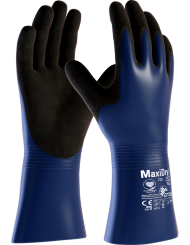 MAXIDRY PLUS 30CM GAUNTLET GLOVE BLUE...