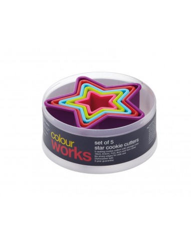COLOURWORKS STAR SHAPED COOKIE...