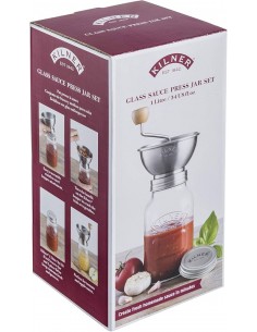 KILNER SAUCE PRESS JAR SET 2