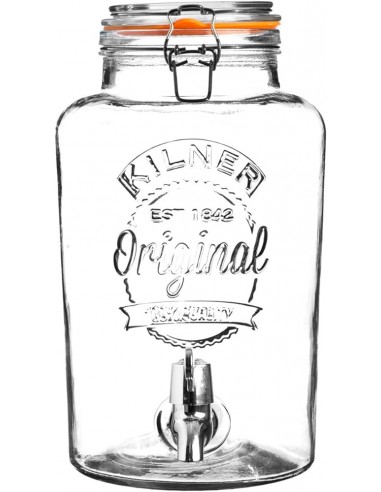KILNER CLIP TOP ROUND DRINKS...