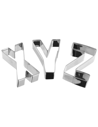 JUDGE ALPHABET CUTTERS SET LARGE