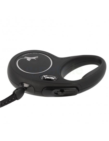 FLEXI CLASSIC EXTRA SMALL BLACK CORD LEAD 3M