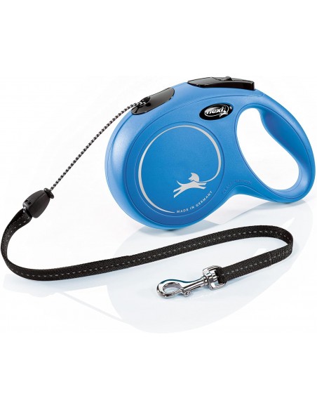 FLEXI CLASSIC MEDIUM BLUE CORD LEAD 8M
