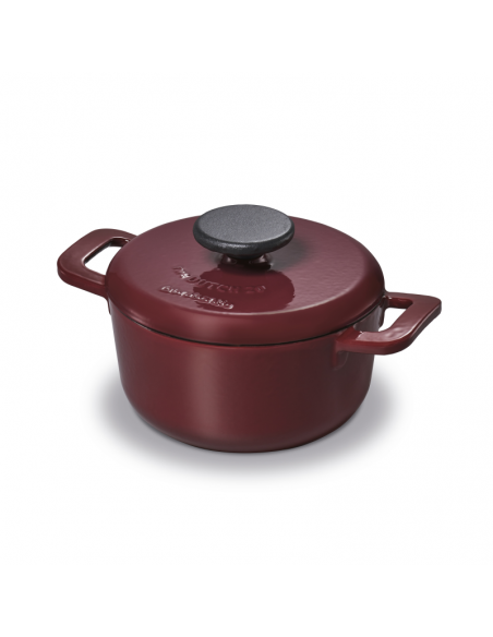 BRABANTIA THE DUTCH OVEN AUBERGINE RED 20CM