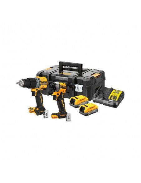 DEWALT 18V COMBI & IMPACT DRILL TWIN PACK