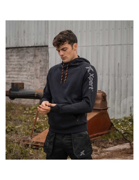 XPERT PRO PULLOVER HOODIE BLACK - SMALL