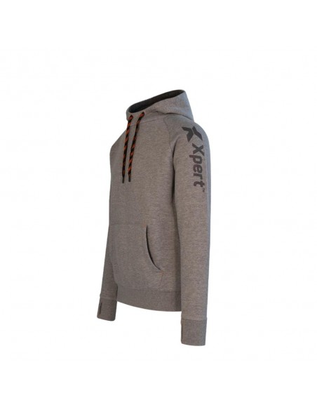 XPERT PRO PULLOVER HOODIE GREY MARL - LARGE