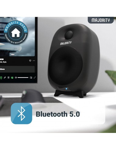 MAJORITY D80 BOOKSHELF SPEAKERS 80W