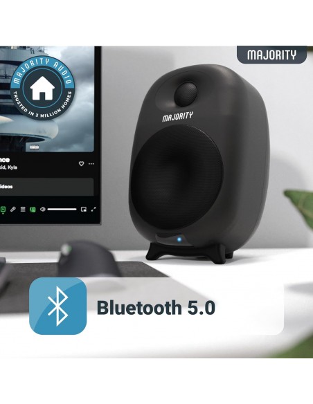 MAJORITY D80 BOOKSHELF SPEAKERS 80W