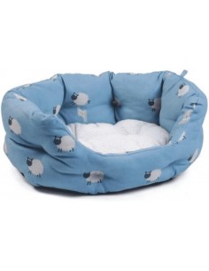 COUNTING SHEEP OVAL DOG BED...