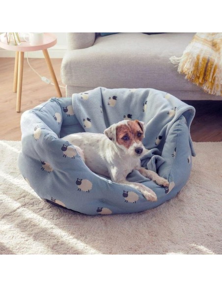 COUNTING SHEEP OVAL DOG BED SMALL