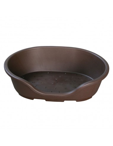 PLASTIC PET BED BROWN 45CM