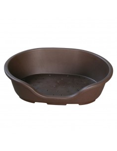 PLASTIC PET BED BROWN 87CM