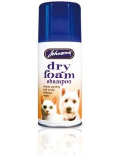 JOHNSONS DRY FOAM SHAMPOO...
