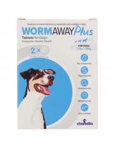 WORMAWAY PLUS TABLET 2’S
