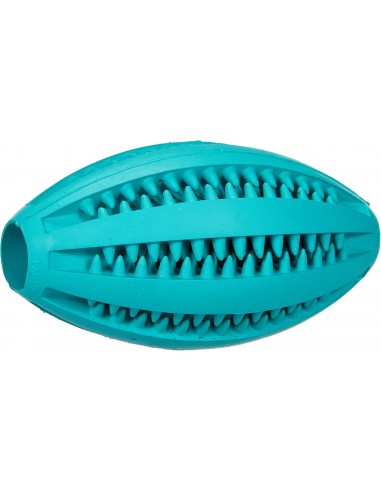 DENTAFUN RUBBER RUGBY BALL MINT 11CM