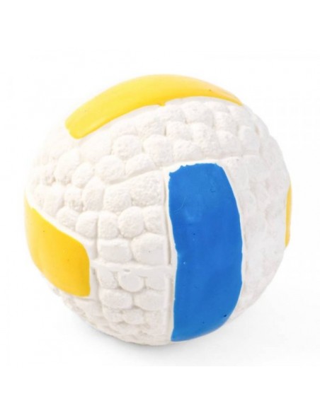 SQUEAKY LATEX POOCH BALL 9 CM