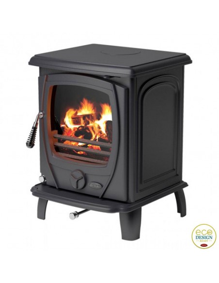 AOIFE ECO 7.3KW SOLID FUEL STOVE MATT BLACK