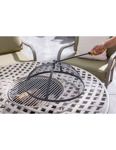 BUXTON 4 SEAT COSY FIRE PIT GARDEN...