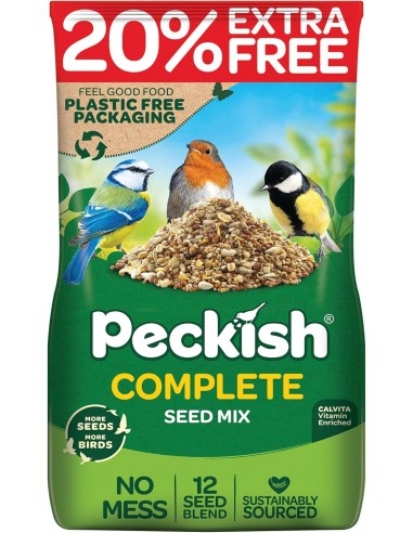 PECKISH COMPLETE 1.7KG + 20% EXTRA FREE