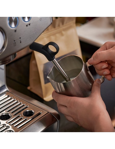 SAGE BARISTA EXPRESS IMPRESS STEEL COFFEE MACHINE