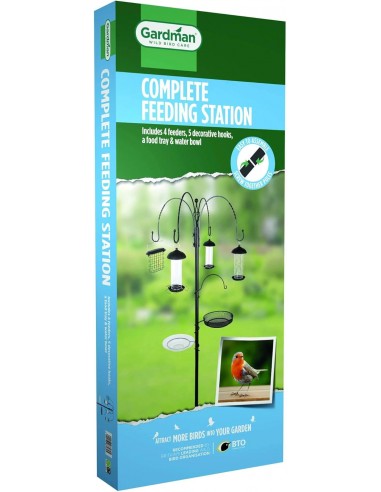 GARDMAN COMPLETE FEEDING STATION KIT