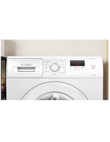 BOSCH 8KG 1400SPIN WASHING MACHINE WHITE