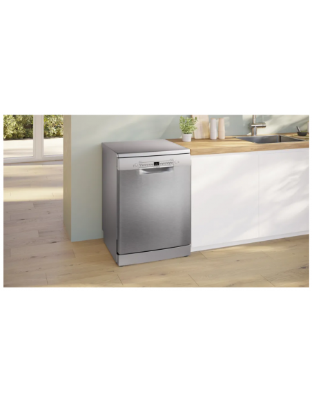 BOSCH FREE STANDING DISHWASHER, 60CM SILVER INOX