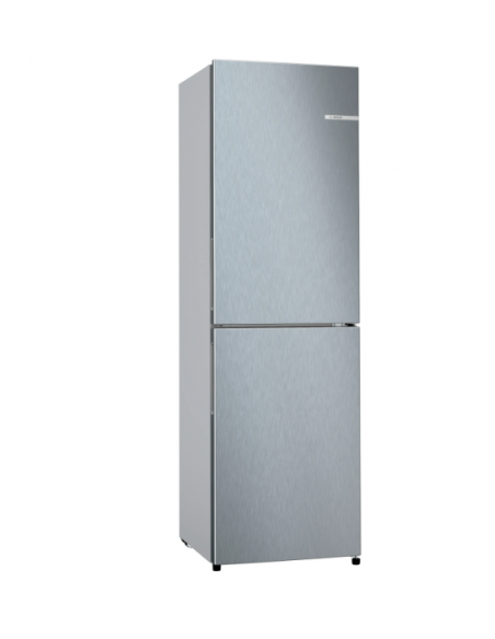 BOSCH FREE-STANDING FRIDGE-FREEZER 183X55CM STAINLESS STEEL