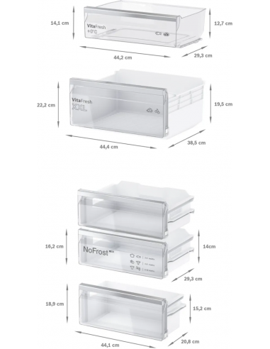 BOSCH SERIES 4 BUILT-IN FRIDGE...