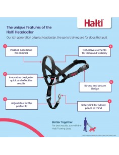 HALTI HEADCOLLAR SIZE 0 BLACK 2