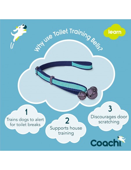 COACHI TOILET TRAINING BELLS NAVY