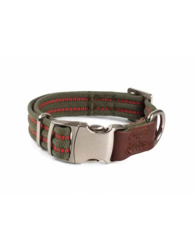 PRIMO DOG COLLAR - OLIVE SMALL