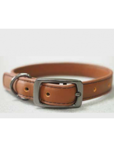 TAN LUXE LEATHER COLLAR SMALL