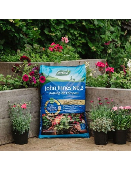 JOHN INNES PEAT FREE NO.2 POTTING-ON COMPOST 10L