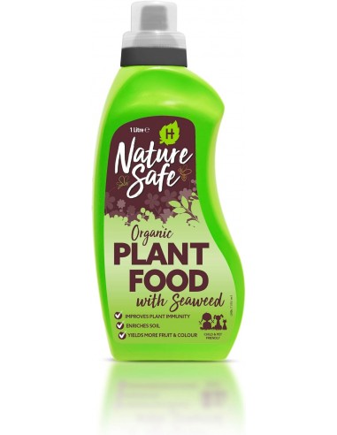 NATURE SAFE LIQUID ORGANIC PLANT FOOD...