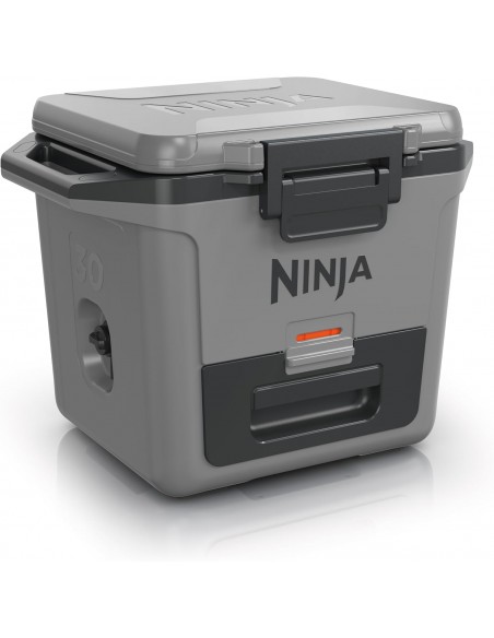 NINJA FROSTVAULT 47L HARD COOLER WITH DRY ZONE GREY