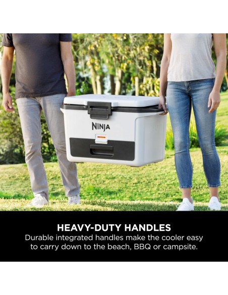 NINJA FROSTVAULT 47L HARD COOLER WITH DRY ZONE WHITE