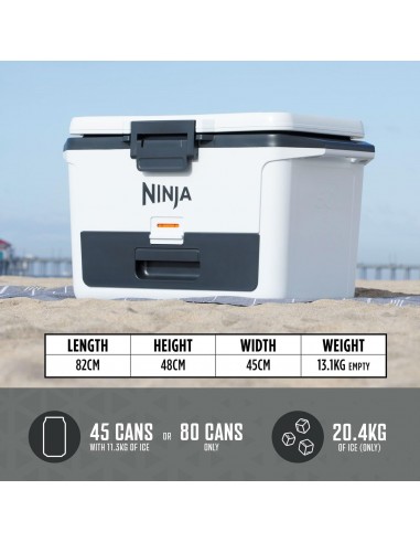 NINJA FROSTVAULT 47L HARD COOLER WITH...