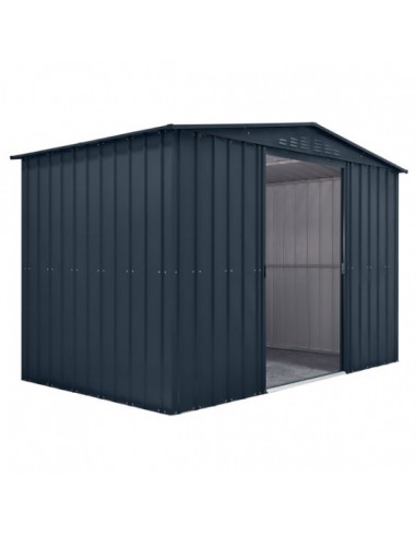 GLOBEL METAL SHED 10 X 7FT ANTHRACITE...