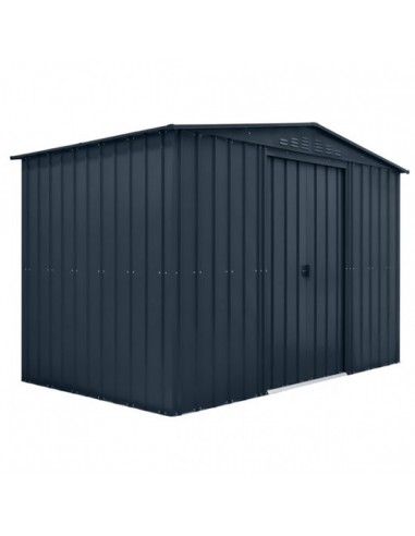 GLOBEL METAL SHED 10 X 7FT ANTHRACITE...