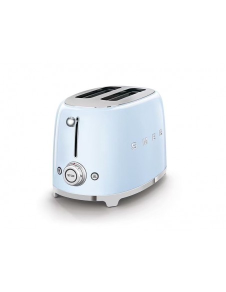 SMEG 50'S RETRO STYLE 2 SLICE TOASTER PASTEL BLUE