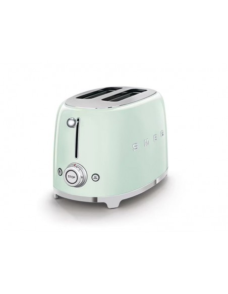 SMEG 50'S RETRO STYLE 2 SLICE TOASTER PASTEL GREEN