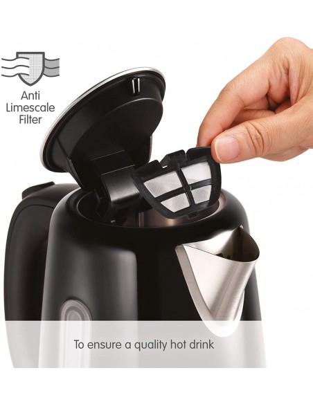 MORPHY RICHARD EQUIP KETTLE  BLACK