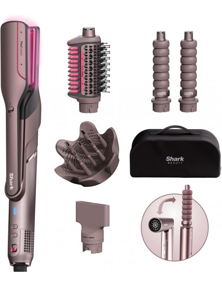SHARK FLEXFUSION MULTI HOT AIR STYLER, HAIR DRYER & CERAMIC STRAIGHTER