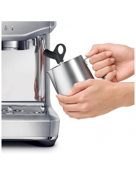 SAGE BARISTA EXPRESS IMPRESS COFFEE MACHINE ALMOND NOUGAT