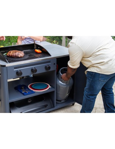 SAHARA ARKE 3 BURNER GAS BBQ